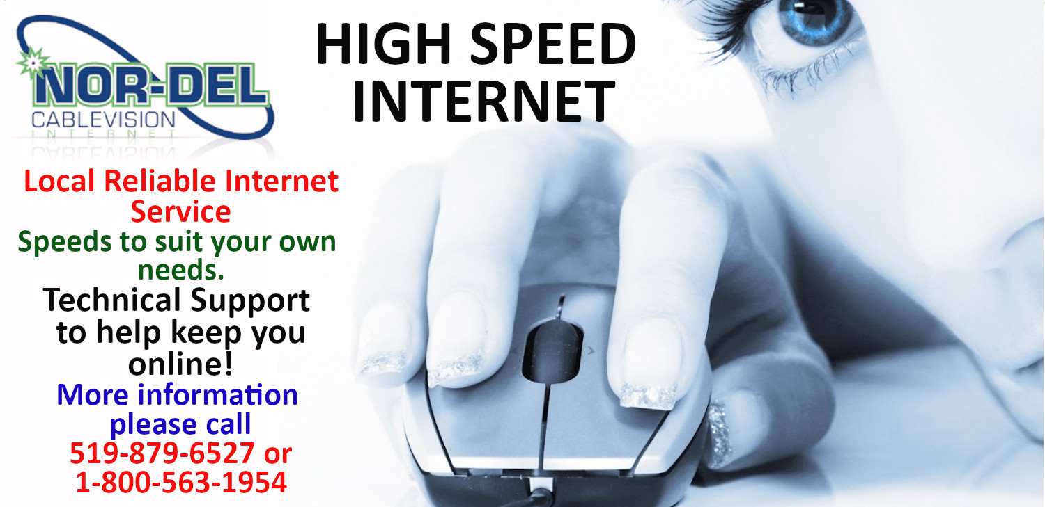 High Speed Cable Internet packages that are just for you!